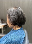 上品でまとまる美しいショートボブ