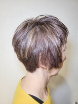 松本平太郎美容室 吉祥寺パートファイブ(PART5) 40代50代60代×グラデーションボブ×イノアカラー×ハイライト