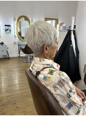 60代　大人ショート/ショートボブ/ボブ/大分/別府