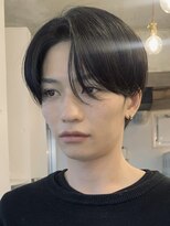 レタッチ バイ フィフス 銀座(RETOUCH by fifth) 銀座毛流れセンターパートニュアンスパーマフェザーパーマ緩め◆