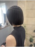 【切りっぱなしボブ】ボブ/切りっぱなしボブ
