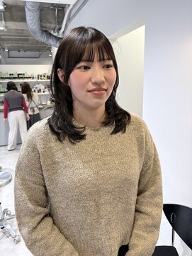 ローレンジウ(LOREN JU) くびれヘア/学割U24/レイヤーカット/オージュア/ダブルカラー