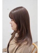 アリー 原宿 表参道(ALLY)&nbsp;ALLY稲木 髪質改善×ブリーチなしグレージュカラー