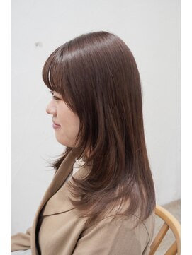 アリー 原宿 表参道(ALLY) ALLY稲木 髪質改善×ブリーチなしグレージュカラー