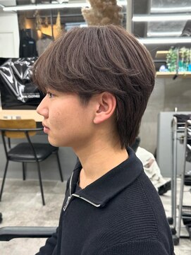 ギークス(GEEKS) 【GEEKS渋谷】シースルーマッシュ/ココアブラウン/韓国風ヘア