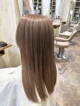 フラッグ FLAG藤井寺店&nbsp;ハイライトミルクティーベージュ