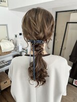 オウン(AUN)&nbsp;編みおろしローポニー