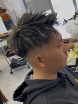 リプレイ 草津店(RIPLAY) ツイストジェット/MEN’S HAIR/リバースセンターパート