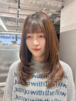 レーヴバイキートス(REVE by kiitos)&nbsp;【顔まわりレイヤーで小顔ヘアに】梅田宇衛