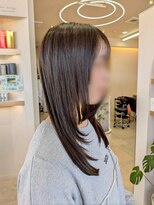 ロアン 宗像店(roan)&nbsp;暗めカラー × 顔周りレイヤー