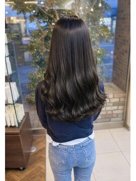 ファーレンピュアスウィート(fahren-pure-suite) 韓国風暗髪　BLACK navy