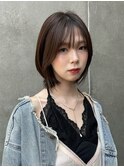 レイヤーボブ/ハッシュレイヤー/韓国ボブ/OSA