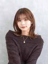 トッカ 三宮ANNEX(tocca) 【tocca三宮ANNEX】ミルクティーベージュ×レイヤーカット