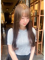 アイラス(I'LAS)&nbsp;ミルクティーベージュ/ダブルカラー/インナーカラー/20.30.40代