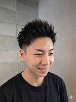 ワンワンオー バーバーショップ コンチネンタル(@110 BARBER SHOP continental)&nbsp;スパイキーショート