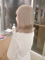 アルボ バイ ミラ 心斎橋(ARVO by MILA)&nbsp;心斎橋/ブリーチ/ケアブリーチ/レイヤーカット/ミルクティー