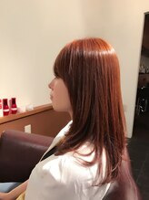 ヘア バー(HAIR BAR) ナチュラルストレート☆セミロング