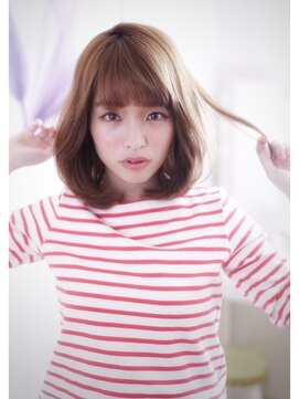 美容室 パルス 静岡鷹匠店(PALS) 王道！ラフさと甘さで大人かわいいナチュラルボブディ