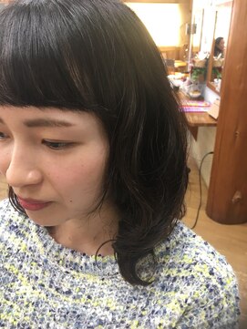 ケースワン(KS ONE) ☆大人可愛い☆ショートバングパーマ