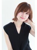 30代に人気のアレンジ簡単ナチュラルボブ