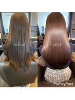 アールサロンプラスキャスパ 自由が丘(Rrsalon+CASPA) 【髪質改善】美髪・極艶トリートメント　ミネコラ×シリカ
