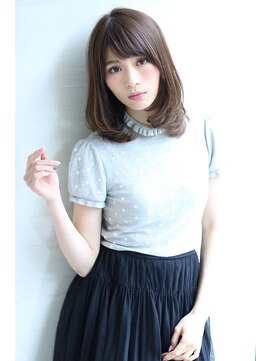 オーロ 宝塚店(ORO) ことりベージュ毛先パーマ大人かわいい小顔フレンチボブ大人ボブ