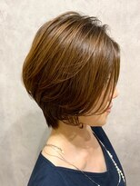 アフロート ショウナン(AFLOAT SHONAN)&nbsp;色気のあるショートボブ{湘南/藤沢}