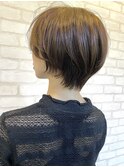 【マニッシュ】ハンサムショート×アッシュベージュ