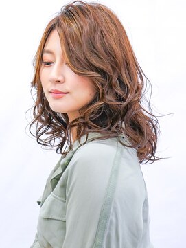 ユッカ エハ 豊中(YUCCA eha) 【eha】大人可愛いラフウェーブ