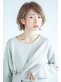 外ハネ×ショートボブ　C