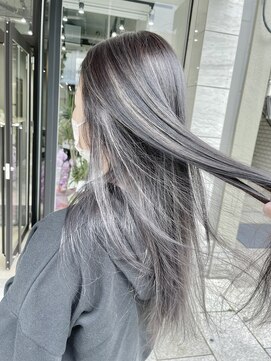 フェリア 松山(Feria) 【Feria松山】グレージュハイライトカラー“石田幸輔”