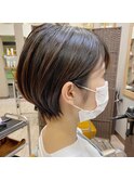 丸みショート