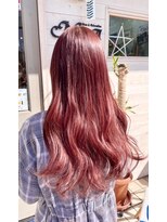 ヘアーアンドリラクゼーション ナスカ(Hair&Relaxation NazcA)&nbsp;ハイトーンピンク