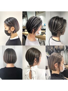 フォーク(FOLK) YAMATO トレンドショートボブ/ハイライト/バレイヤージュ