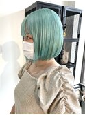 『ハイトーンカラー』ペールミントグリーンカラー