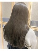 透明感ロング『オリーブベージュ』
