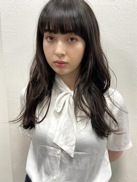 トップヘアー スパアンドリラクゼーション 安城(spa&relaxation) ナチュラル柔らかウェーブロングスタイル