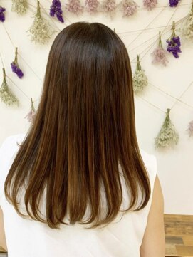 ヘアーサロン フーガ 春日部店(HAIR SALON fuuga) つやストレート