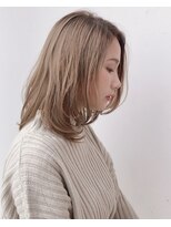 ニスル 町田店(NISURU)&nbsp;似合わせカット/大人ガーリー/ダークアッシュ/着物/町田/町田駅