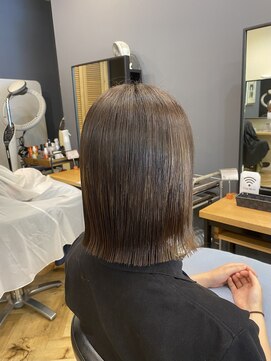 アルター(aL ter) 切りっぱなしボブ【アルター鎌取店 今吉】