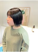 ぱつっと/切りっぱなし/外ハネボブ☆
