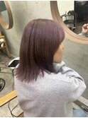 ピンクグレージュ　ラベンダーピンク