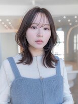 イルハバナ 渋谷(ill HAVANA) 韓国レイヤーくびれセミディシアカラー似合わせカット小顔