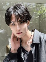 シースルーマッシュ ニュアンスパーマ カルマパーマ