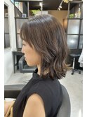 大人女性×ロブヘア【サロン　オプティクス】