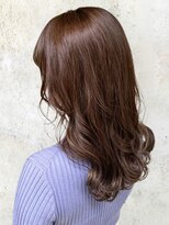 イチゴイチ(151e)&nbsp;【151e_戸塚】*コテ巻き風パーマ＋シルキーブラウン*