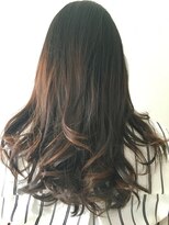 ルッソ チアロ(Lusso chiaro)&nbsp;ブラウン/モテ艶ロング/ワンカール/30代40代50代