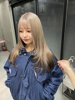 リー 京都西院(Lee)&nbsp;ハイトーン/ケアブリーチ/ダブルカラー/成人式ヘア