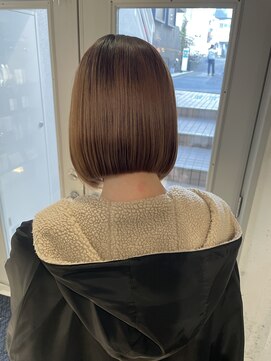 IJK 表参道 ゆずる指名【美髪矯正】ボブ
