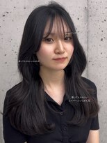 ビューブルー 亀戸錦糸町(VIEW BLUE)&nbsp;美髪カールシアーカラーピンクブラウンエアリーロングセミディ